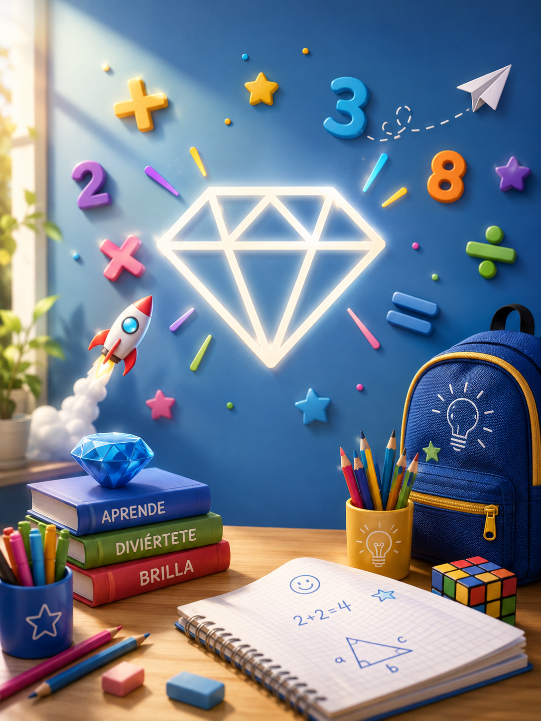 Regularización de Matemáticas para niños Mate Diamante